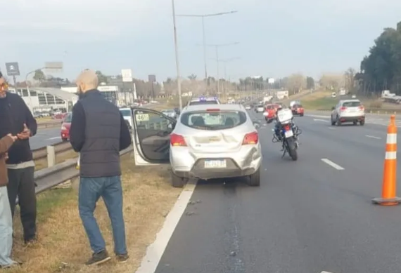 CHOQUE EN EL KM 46 DE PANAMERICANA GENERÓ LARGAS DEMORAS